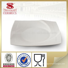 Ceramic dinnerware 10.5 ceramic heated square dinner plate